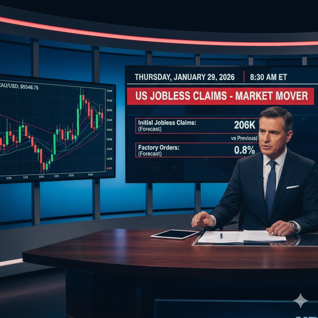 Gold XAU/USD News Today Jan 29: Key US Jobless Claims Ahead