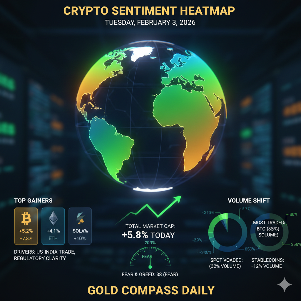 Most Traded Crypto Today 2026: Is the Market Rebound Real?