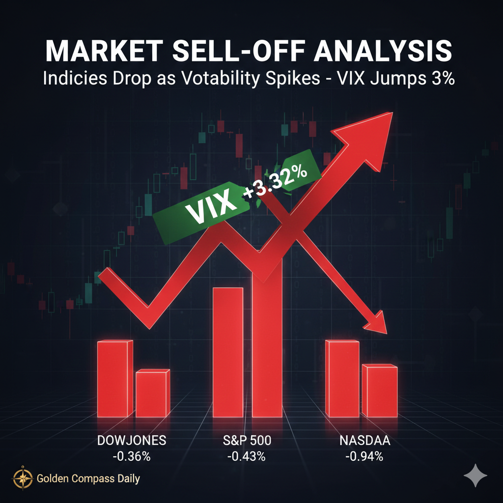 Market Sell-off Analysis: Indices Drop as Volatility Spikes