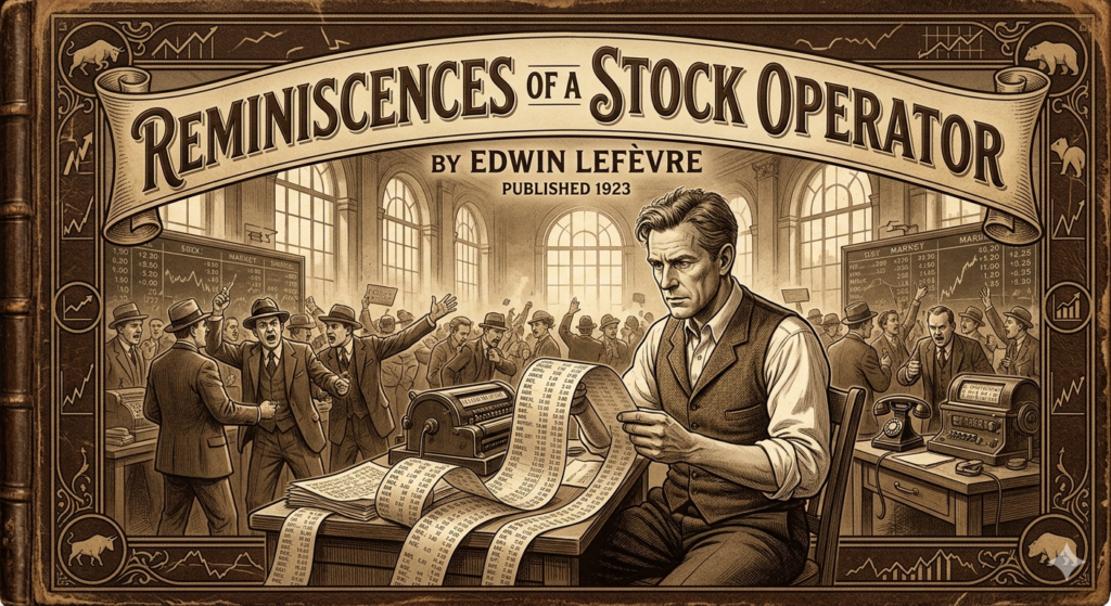 Reminiscences of a Stock Operator — Edwin Lefèvre