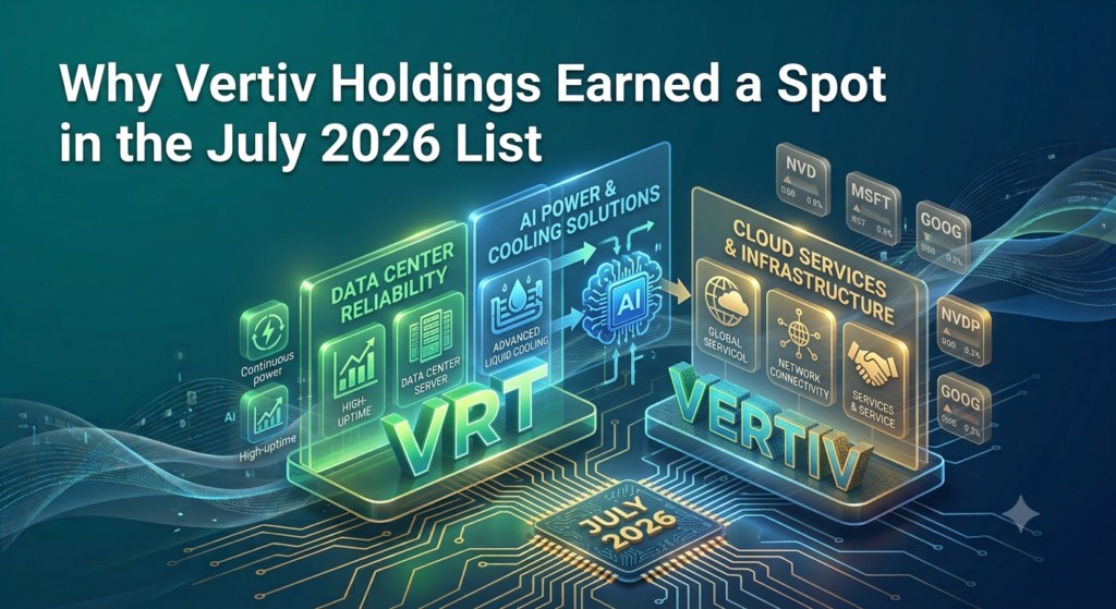 Why Vertiv Holdings Earned a Spot in the July 2026 List