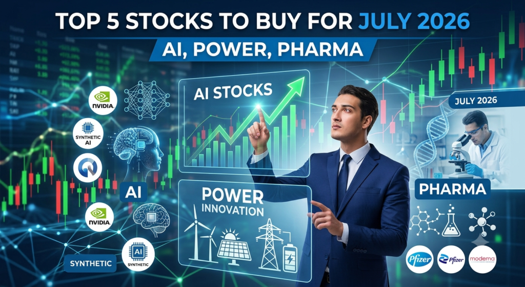 Top 5 Stocks to Buy for July 2026: AI, Power, Pharma